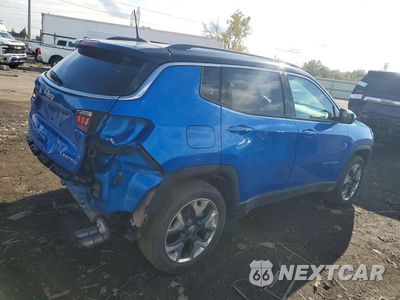 Trzecie zdjęcie samochodu z tyłu: 2019 JEEP COMPASS LIMITED VIN:3C4NJDCB9KT704243 - miniatura