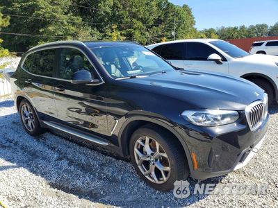 Czwarte zdjęcie samochodu z boku: 2022 BMW X3 SDRIVE30I VIN:5UX43DP00N9L75197 - miniatura