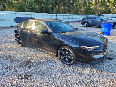 Czwarte zdjęcie samochodu z boku: 2023 HONDA ACCORD HYBRID SPORT VIN:1HGCY2F51PA040632 - miniatura