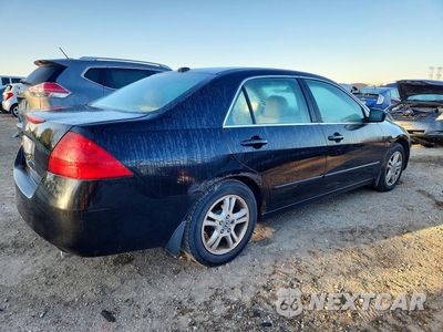 Trzecie zdjęcie samochodu z tyłu: 2007 HONDA ACCORD EX VIN:1HGCM56737A121467 - miniatura