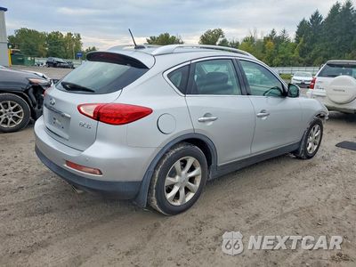 Trzecie zdjęcie samochodu z tyłu: 2010 INFINITI EX35 BASE VIN:JN1AJ0HR4AM755718 - miniatura