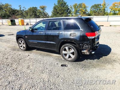Drugie zdjęcie samochodu z przodu: 2014 JEEP GRAND CHEROKEE OVERLAND VIN:1C4RJFCT4EC125263 - miniatura
