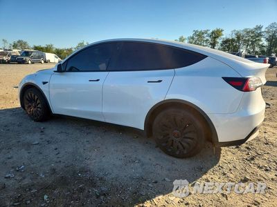 Drugie zdjęcie samochodu z przodu: 2021 TESLA MODEL Y VIN:5YJYGDEE6MF198648 - miniatura