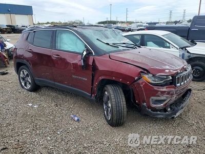 Czwarte zdjęcie samochodu z boku: 2020 JEEP COMPASS LIMITED VIN:3C4NJDCB6LT203943 - miniatura