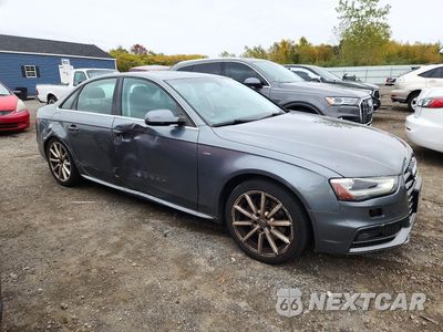 Czwarte zdjęcie samochodu z boku: 2015 AUDI A4 PREMIUM VIN:WAUBFAFL1FN042829 - miniatura