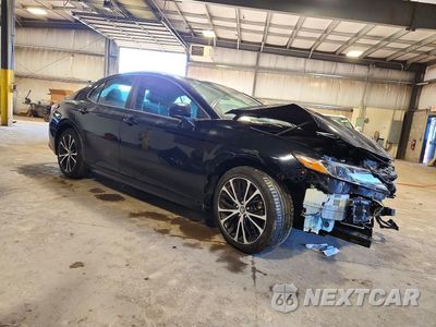 Czwarte zdjęcie samochodu z boku: 2019 TOYOTA CAMRY SE VIN:4T1B11HK6KU203564 - miniatura