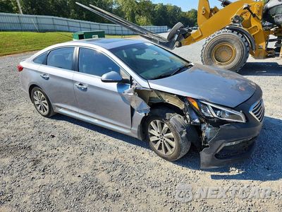 Czwarte zdjęcie samochodu z boku: 2017 HYUNDAI SONATA SPORT VIN:5NPE34AF5HH571800 - miniatura