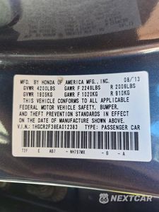 Zdjęcie 12 z 12 samochodu: 2014 HONDA ACCORD LX VIN:1HGCR2F38EA012383 - miniatura