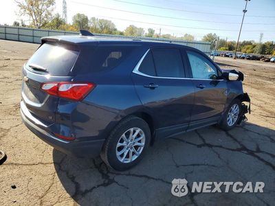 Trzecie zdjęcie samochodu z tyłu: 2019 CHEVROLET EQUINOX LT VIN:3GNAXKEVXKL237270 - miniatura