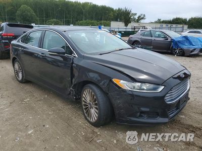 Czwarte zdjęcie samochodu z boku: 2014 FORD FUSION TITANIUM VIN:3FA6P0K98ER258278 - miniatura