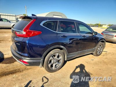 Trzecie zdjęcie samochodu z tyłu: 2019 HONDA CR-V EX VIN:5J6RW2H50KA016773 - miniatura