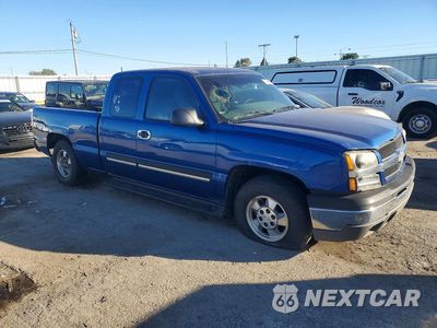 Czwarte zdjęcie samochodu z boku: 2004 CHEVROLET SILVERADO C1500 VIN:2GCEC19V241158108 - miniatura
