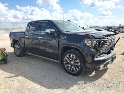 Czwarte zdjęcie samochodu z boku: 2022 GMC SIERRA C1500 DENALI VIN:3GTPHGED5NG688074 - miniatura