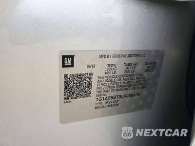 Zdjęcie 13 z 13 samochodu: 2020 CHEVROLET MALIBU LS VIN:1G1ZB5ST0LF006476 - miniatura