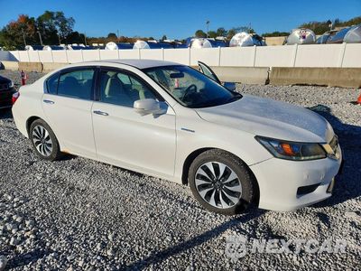 Czwarte zdjęcie samochodu z boku: 2015 HONDA ACCORD HYBRID VIN:1HGCR6F34FA000112 - miniatura
