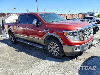Czwarte zdjęcie samochodu z boku: 2016 NISSAN TITAN XD PLATINUM RESERVE VIN:1N6BA1F46GN502303 - miniatura