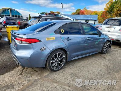 Trzecie zdjęcie samochodu z tyłu: 2020 TOYOTA COROLLA SE VIN:5YFS4RCE4LP044294 - miniatura