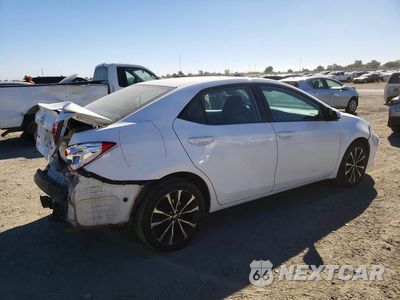 Trzecie zdjęcie samochodu z tyłu: 2017 TOYOTA COROLLA SE VIN:5YFBURHE6HP614893 - miniatura