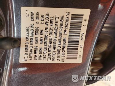 Zdjęcie 12 z 12 samochodu: 2017 HONDA CIVIC SI VIN:2HGFC1E54HH703895 - miniatura