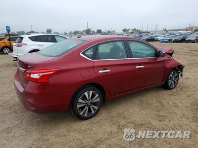 Trzecie zdjęcie samochodu z tyłu: 2019 NISSAN SENTRA SV VIN:3N1AB7AP0KY300135 - miniatura