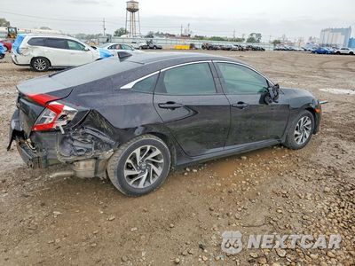 Trzecie zdjęcie samochodu z tyłu: 2018 HONDA CIVIC EX VIN:19XFC2F76JE004483 - miniatura