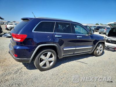 Trzecie zdjęcie samochodu z tyłu: 2012 JEEP GRAND CHEROKEE OVERLAND VIN:1C4RJFCT0CC227253 - miniatura