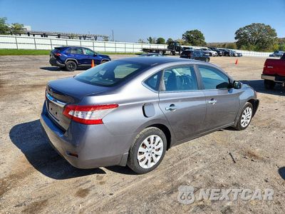Trzecie zdjęcie samochodu z tyłu: 2015 NISSAN SENTRA S VIN:3N1AB7AP1FY263456 - miniatura