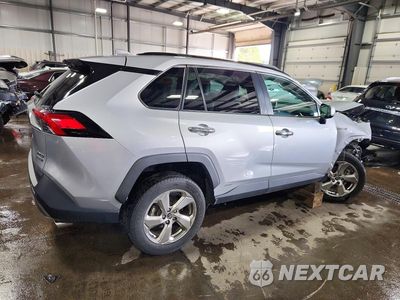 Trzecie zdjęcie samochodu z tyłu: 2019 TOYOTA RAV4 LIMITED VIN:2T3DWRFV3KW043043 - miniatura