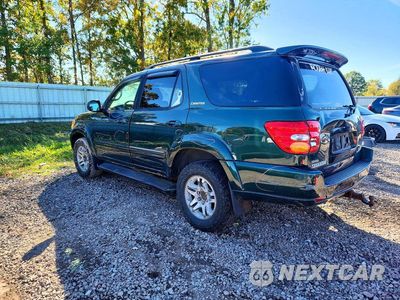 Drugie zdjęcie samochodu z przodu: 2003 TOYOTA SEQUOIA LIMITED VIN:5TDBT48A13S168171 - miniatura