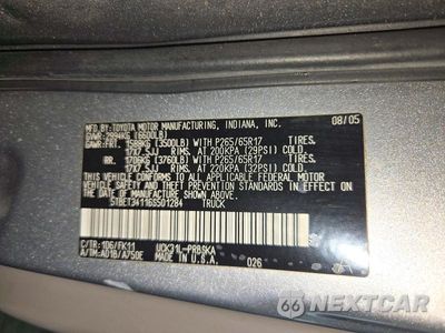 Zdjęcie 12 z 12 samochodu: 2006 TOYOTA TUNDRA DOUBLE CAB SR5 VIN:5TBET34116S501284 - miniatura