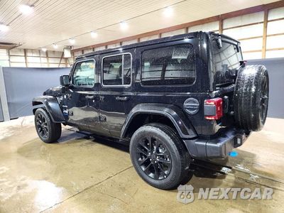 Drugie zdjęcie samochodu z przodu: 2024 JEEP WRANGLER SAHARA 4XE VIN:1C4RJXP69RW276808 - miniatura