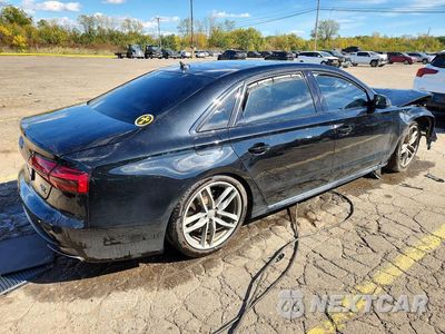 Trzecie zdjęcie samochodu z tyłu: 2017 AUDI A8 L QUATTRO VIN:WAU43AFD4HN006078 - miniatura