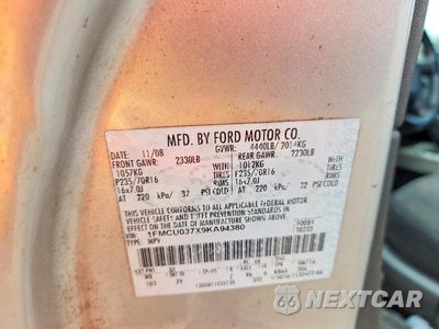 Zdjęcie 14 z 14 samochodu: 2009 FORD ESCAPE XLT VIN:1FMCU037X9KA94380 - miniatura