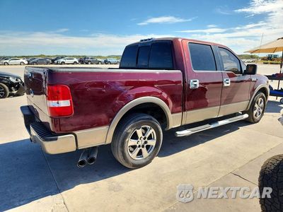 Trzecie zdjęcie samochodu z tyłu: 2005 FORD F150 SUPERCREW VIN:1FTPW12525FA39687 - miniatura