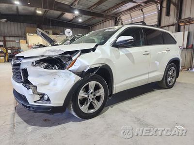 2014 TOYOTA HIGHLANDER LIMITED 5TDDKRFH8ES052154 - główne zdjęcie licytacji z USA - miniatura