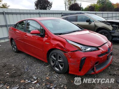 Czwarte zdjęcie samochodu z boku: 2019 TOYOTA PRIUS LIMITED VIN:JTDKARFU5K3087240 - miniatura