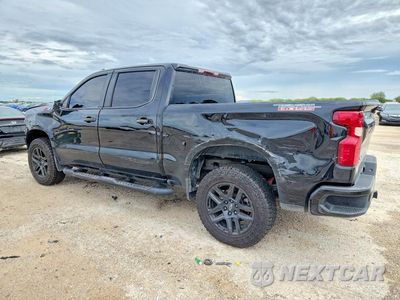 Drugie zdjęcie samochodu z przodu: 2021 CHEVROLET SILVERADO K1500 TRAIL BOSS CUSTOM VIN:3GCPYCEF4MG316623 - miniatura