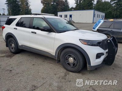 Czwarte zdjęcie samochodu z boku: 2020 FORD EXPLORER POLICE INTERCEPTOR VIN:1FM5K8AW4LGA83845 - miniatura