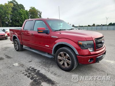 Czwarte zdjęcie samochodu z boku: 2013 FORD F150 SUPERCREW VIN:1FTFW1ET8DFB80123 - miniatura