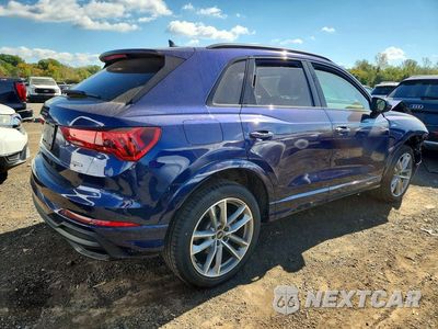 Trzecie zdjęcie samochodu z tyłu: 2025 AUDI Q3 PREMIUM S LINE 45 VIN:WA1DECF3XS1023038 - miniatura