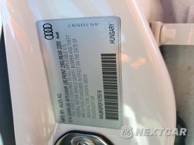 Zdjęcie 12 z 12 samochodu: 2015 AUDI A3 PREMIUM VIN:WAUBFGFF0F1075518 - miniatura