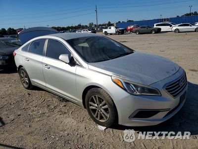 Czwarte zdjęcie samochodu z boku: 2017 HYUNDAI SONATA SE VIN:5NPE24AF9HH452117 - miniatura