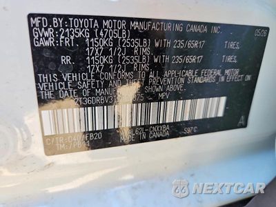 Zdjęcie 14 z 14 samochodu: 2026 TOYOTA RAV4 LE VIN:2T36DRBV3TC007375 - miniatura