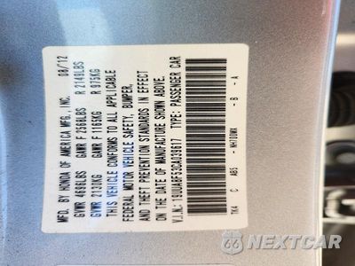 Zdjęcie 12 z 12 samochodu: 2012 ACURA TL BASE VIN:19UUA8F53CA039617 - miniatura