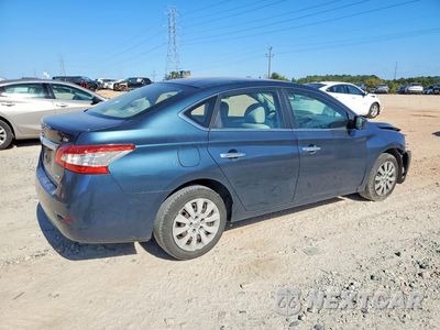 Trzecie zdjęcie samochodu z tyłu: 2014 NISSAN SENTRA SV VIN:3N1AB7AP0EY306358 - miniatura