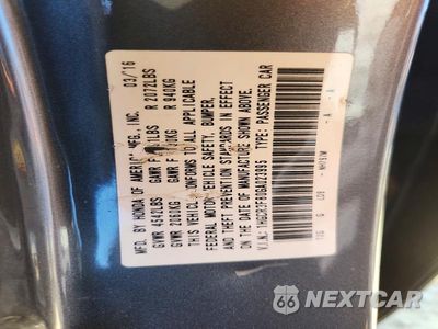 Zdjęcie 12 z 12 samochodu: 2016 HONDA ACCORD EXL VIN:1HGCR3F80GA023995 - miniatura