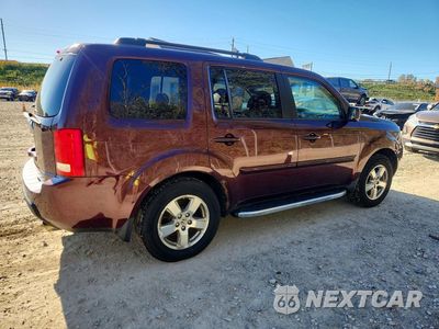 Trzecie zdjęcie samochodu z tyłu: 2011 HONDA PILOT EXL VIN:5FNYF4H59BB054393 - miniatura