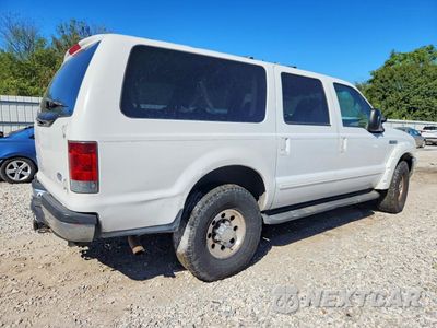 Trzecie zdjęcie samochodu z tyłu: 2000 FORD EXCURSION XLT VIN:1FMNU41S3YEC69721 - miniatura
