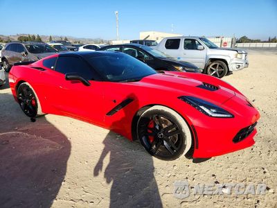 Czwarte zdjęcie samochodu z boku: 2015 CHEVROLET CORVETTE STINGRAY Z51 3LT VIN:1G1YM2D78F5113189 - miniatura