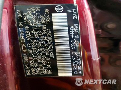 Zdjęcie 12 z 12 samochodu: 2005 SCION XA BASE VIN:JTKKT624350103674 - miniatura